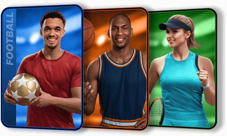 Vielfältiges Sportwetten Angebot bei Boomerang Bet mit Fußball, Basketball und Tennis